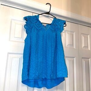 Cute blue short sleeve shirt
